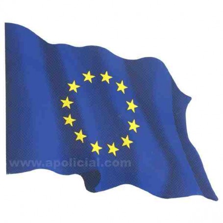 Pegatina grande bandera Europa
