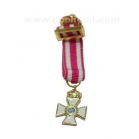 Medalla miniatura Encomienda San Hermenegildo