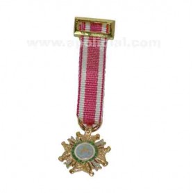 Medalla miniatura Placa San Hermenegildo