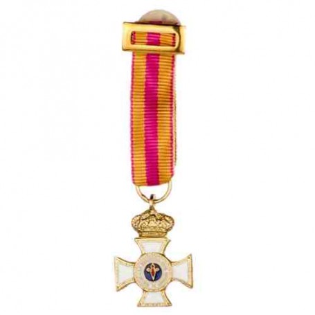 Medalla miniatura Constancia oro