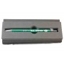 Bolígrafo metálico verde Tráfico con estuche