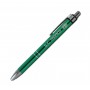 Bolígrafo metálico verde Tráfico