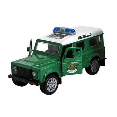 Coche metálico Land Rover Guardia Civil