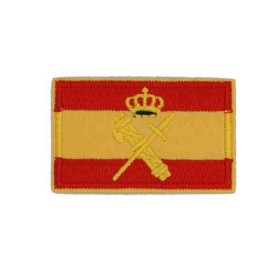 Parche bandera EspaÃ±a emblema Guardia Civil 5 cm
